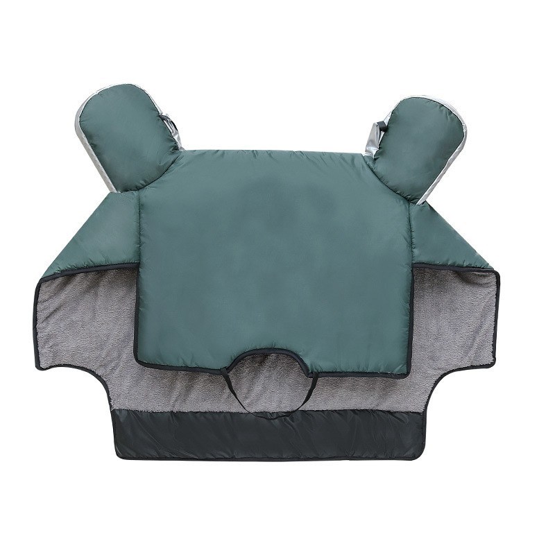 冬季挡风被电动车防寒罩加绒加厚防水挡风电动车摩托车骑行挡风罩