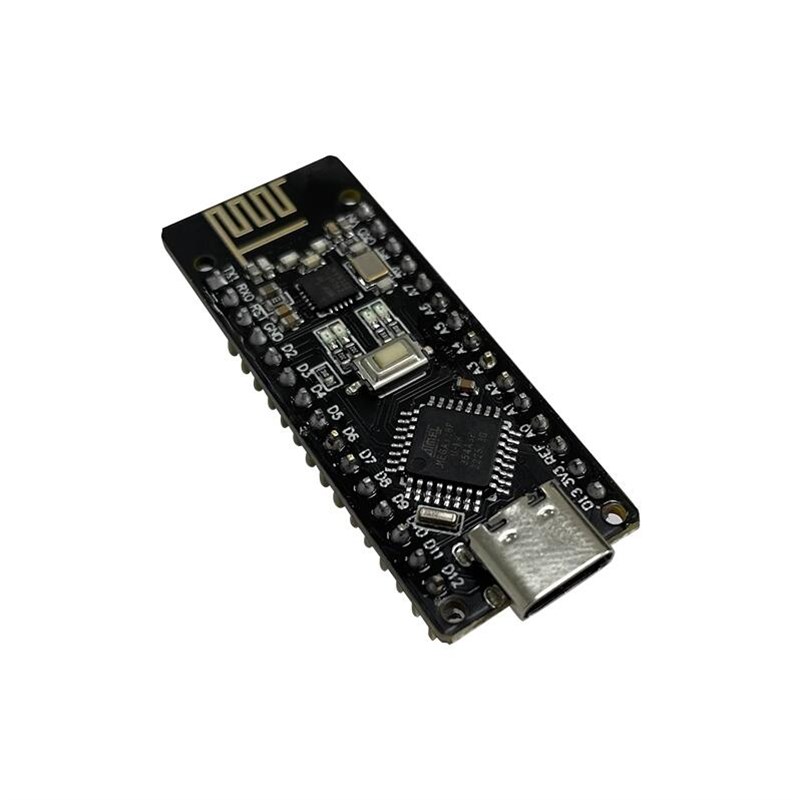 RF-Nano兼容ATMEGA328P Nano V3.0集成NRF24L01无线CH340串口模块