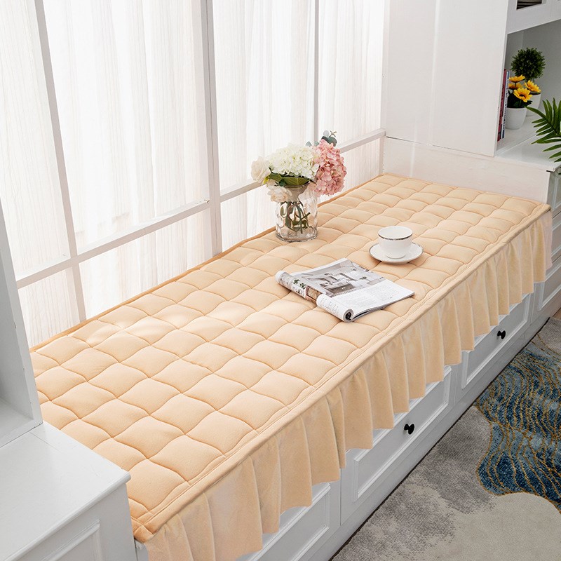 飘窗垫窗台垫四季通用加厚毛绒卧室地垫防滑榻榻米网红坐垫阳台垫