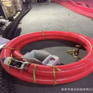 供应弹簧蛟龙软管吸粮机小型自动化软管抽料机家用手提手电钻