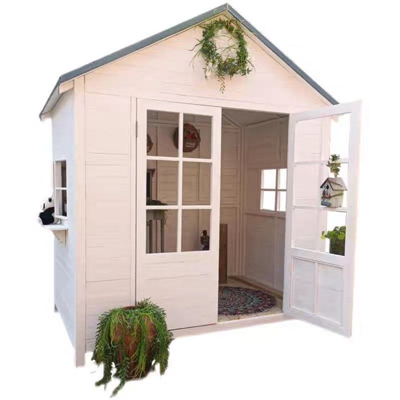 防腐木别墅庭院小木屋户外组装花园凉亭幼儿园移动游戏房实木茶室