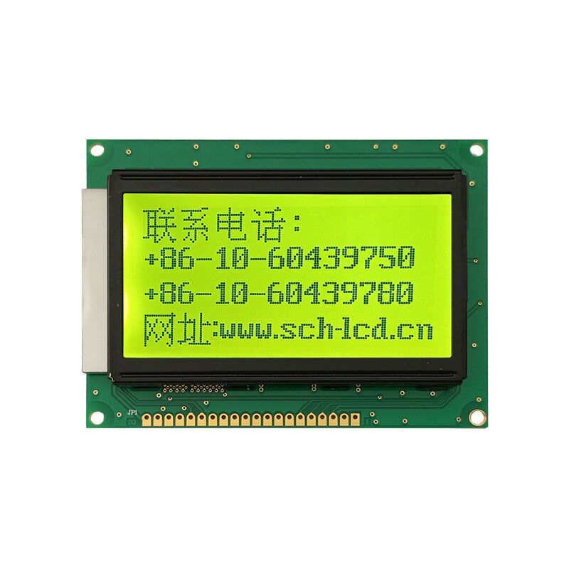 3.2寸12864点阵LCD液晶屏COB显示模块LCM模组6800并口