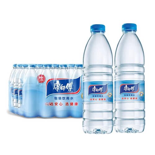 康师傅包装饮用水380ml*24瓶商务饮用水小瓶装非矿泉水整件特卖yb