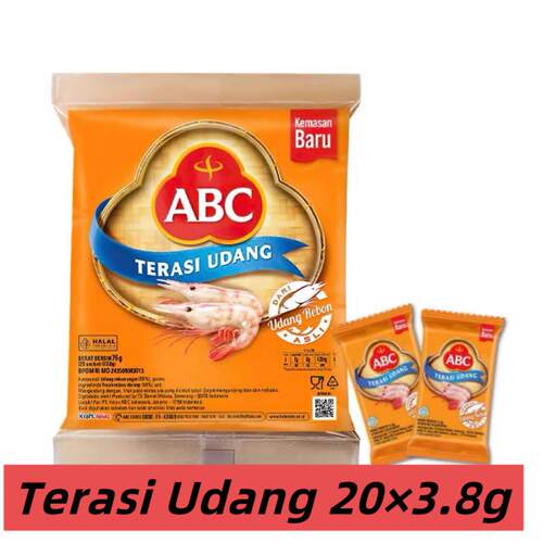 印尼ABC虾膏特色传统调味料迷你虾糕粒76克 ABC terasi udang