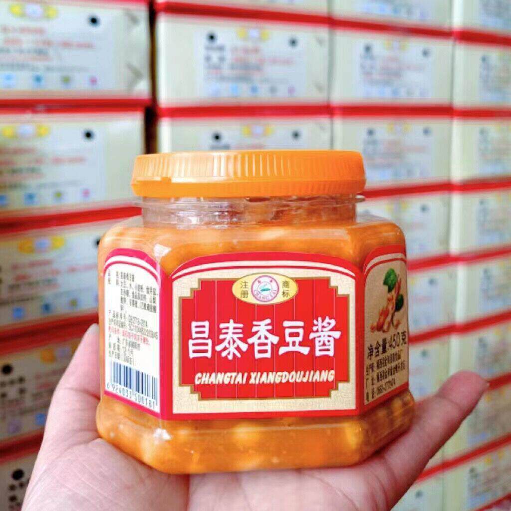 昌泰香豆酱豆酱450g瓶普宁黄豆酱豆瓣酱砂锅粥蘸酱炒菜蒸鱼焖调料