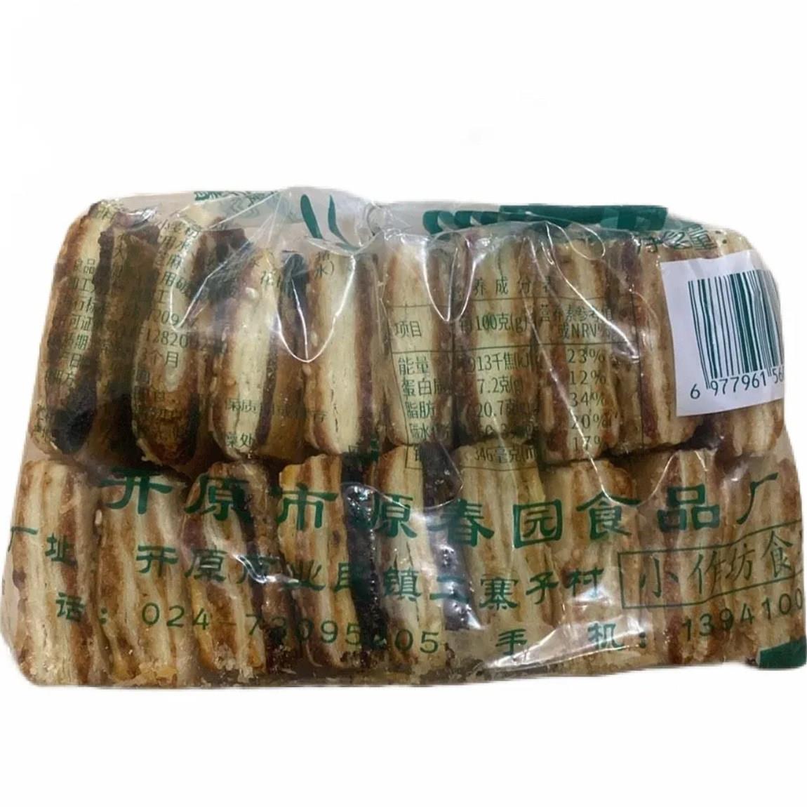 东北特产 老式糕点 开原源春园食品 春溢千层酥 每袋450克