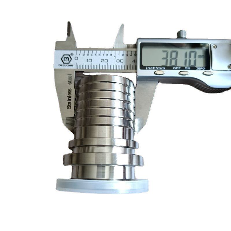 38mm304不锈钢快装扣压TC卡盘PVC钢丝软管硅胶管PU管扣压接头