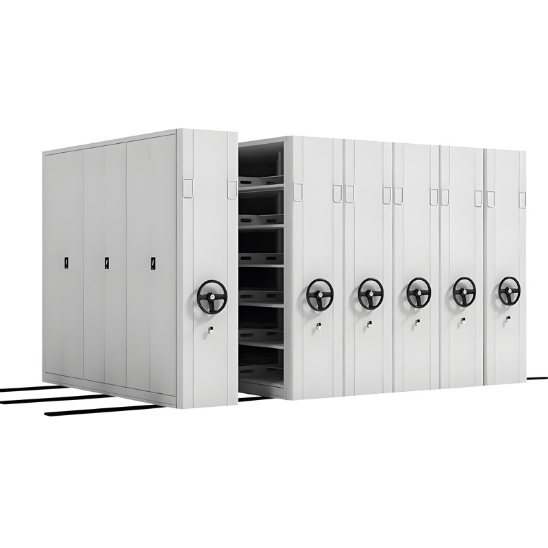 手摇密集柜 移动密集架 智能电动档案室档案架 病例资料架凭证柜