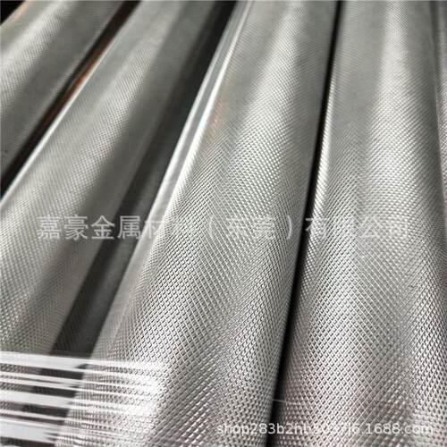 AL6061滚花拉花铝棒6063直纹铝管网纹凸纹凹纹铝棒齿轮铝棒条形纹