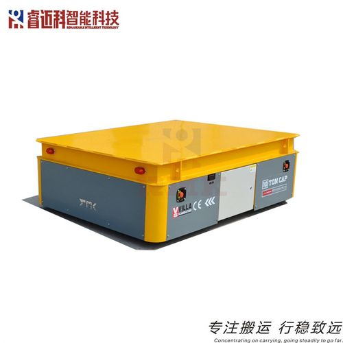 智能避障舵轮无轨车 12吨舵轮无轨电动平车 全向移动搬运车
