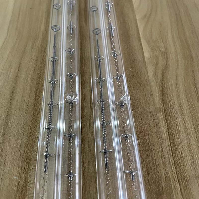 烧结炉加热管 短波卤素加热管 非标设计红外线加热管耐高温加热管