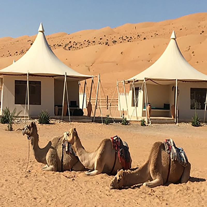 户外景区商业广场景观膜结构钢结构遮阳雨棚张拉膜民宿露营帐篷