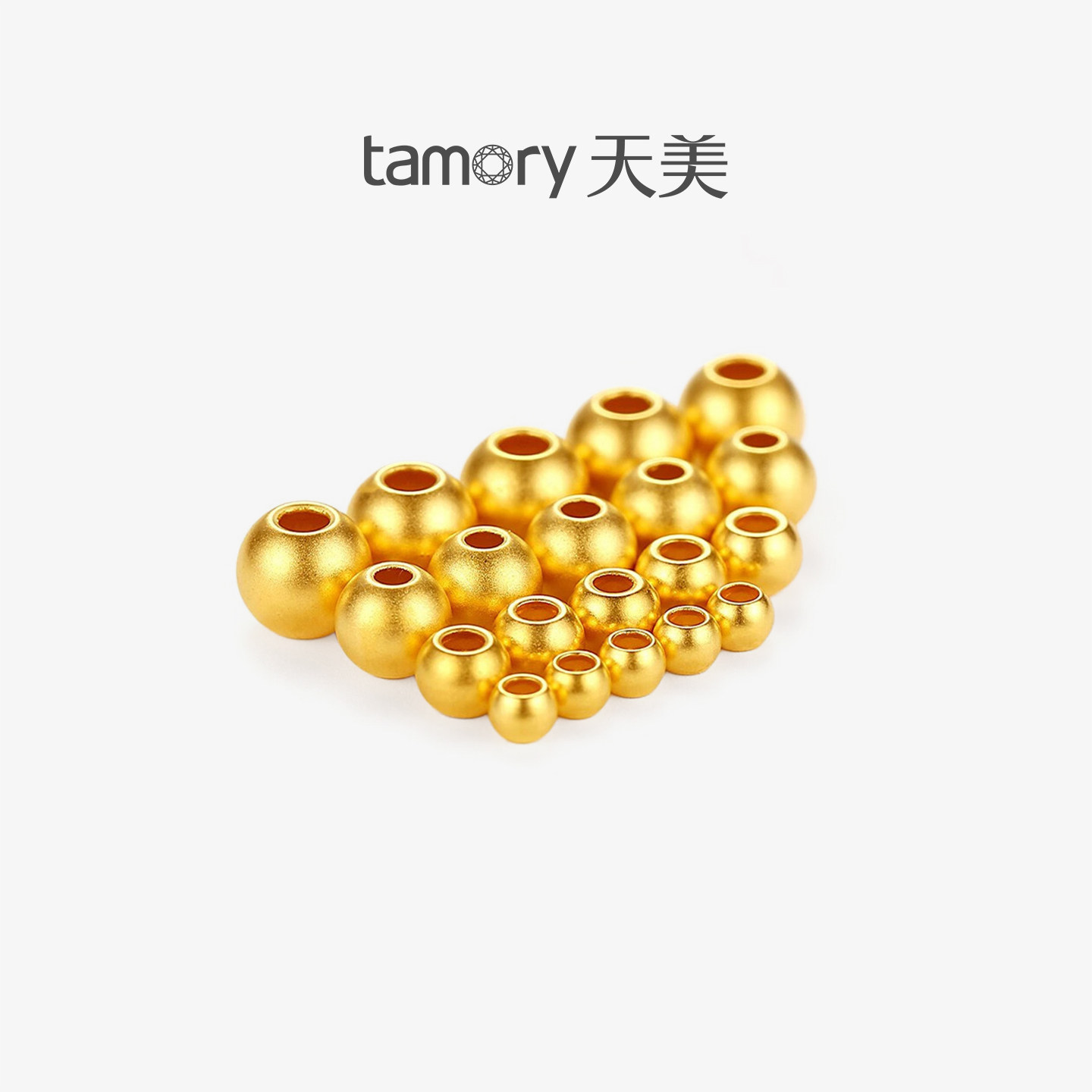 天美珠宝黄金古法小金珠