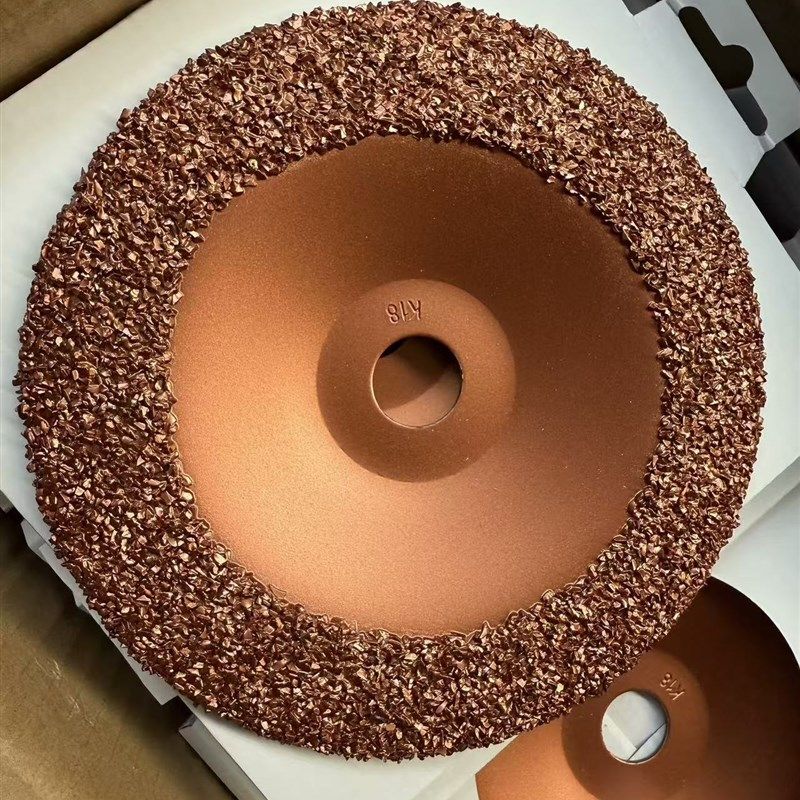 轮胎翻新火补角磨机打磨碟低速打磨机专用钨钢打磨头打毛盘工具