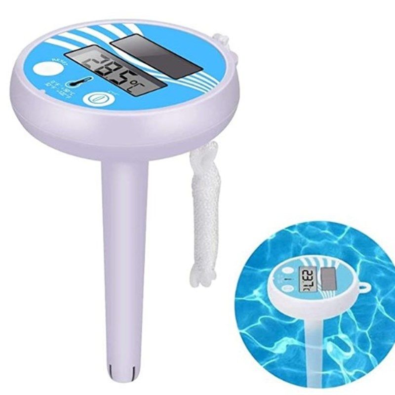 泳池浮水太阳能板电子数显温度计防水数字大屏显示,运动/瑜伽/健身/球迷用品,游泳池,淘宝优惠券,粉丝福利购,淘宝优惠卷