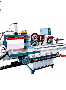 上榫自动数控燕尾开榫机MD2108D铣槽单钻孔机锐轨气动半自动五碟