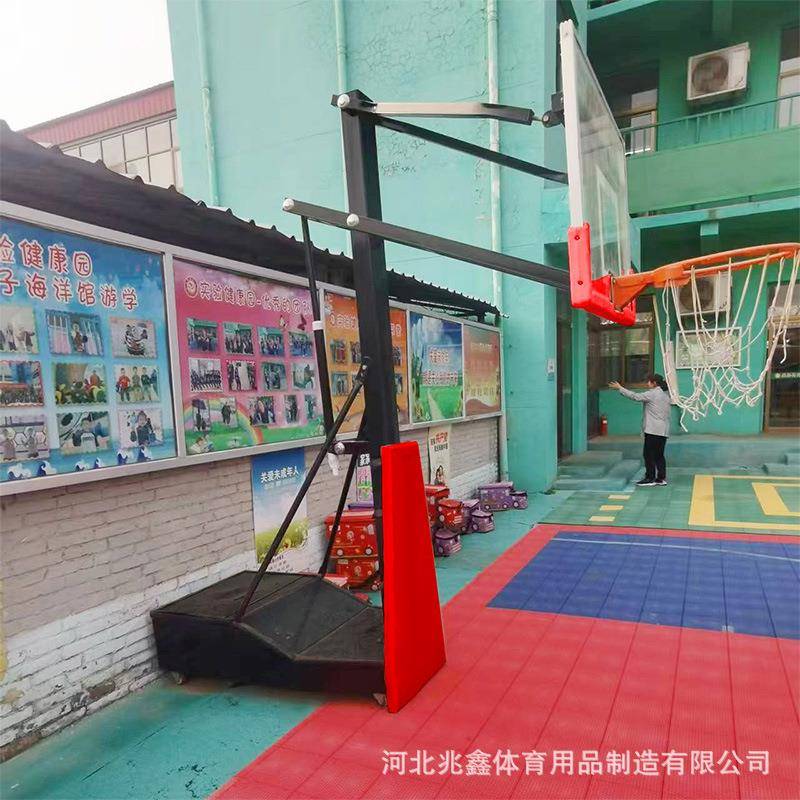 儿童升架降移动篮球培训JZX-ETLQ比赛标准室架内家用球青少年户外