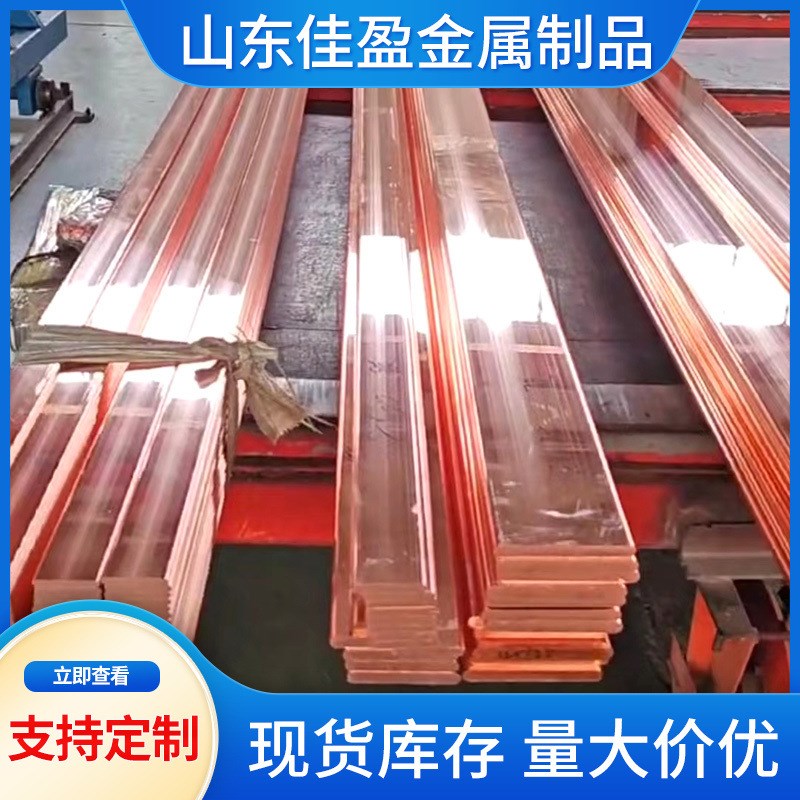 销售紫铜排 接地铜母线 含铜量99.99镀锡铜排 T2铜板