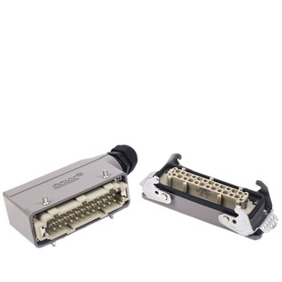 螺钉弹式航空插头插座连接器抗压度强预先安装HE-032重载连接器