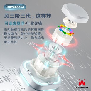 XMD风4代 风四三阶三代3阶魔方UV钻面奇艺云璃限定磁力比赛竞风