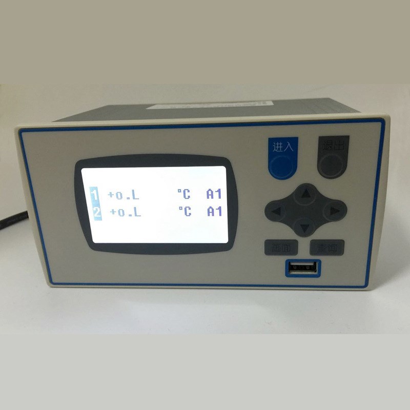 温度记录仪 4通道多路多通道单色无纸记录仪NZ-XSR21A温度记录仪