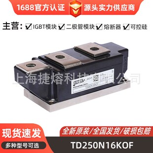 TD250N16KOF TD215N24KOF 大功率可控硅模块 电子元器件型号齐全