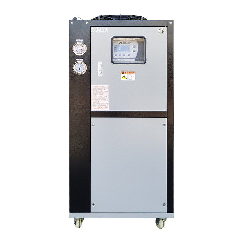 工厂定制5HP风冷式冷水机防水制冷机电镀冷冻机低温工业冷水机组