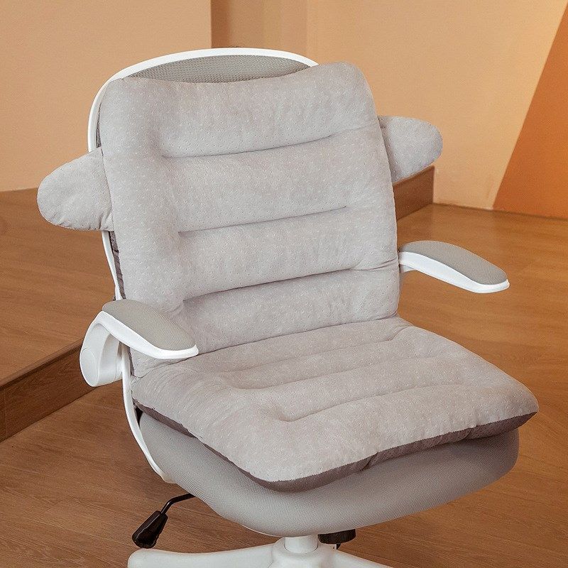 加厚办公室坐垫四季通用坐垫靠垫一体学生冬天电脑椅子垫椅垫防滑,居家布艺,椅垫,淘宝优惠券,粉丝福利购,淘宝优惠卷