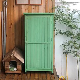 户外储物柜花园庭院农具收纳柜家用防水防晒N防腐杂物柜工具柜室
