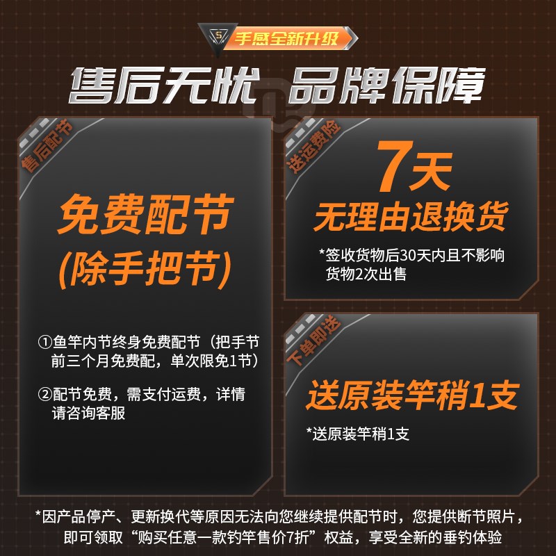 【新品首发】猛将轻钢极超轻硬鱼竿黑坑竿青M鱼竿手竿台钓竿综合