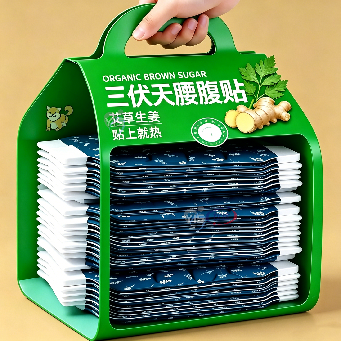 日用腰腹草本贴三伏居家贴心呵护