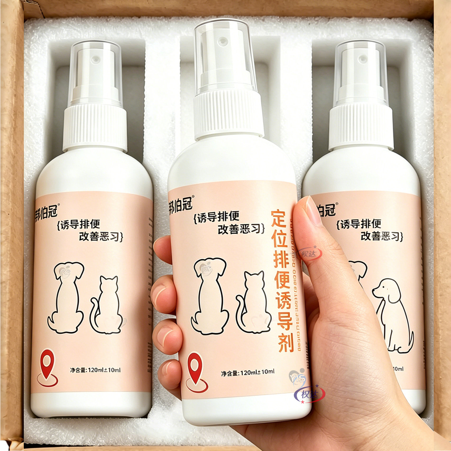 定点排便诱导液引导宠物上大小便