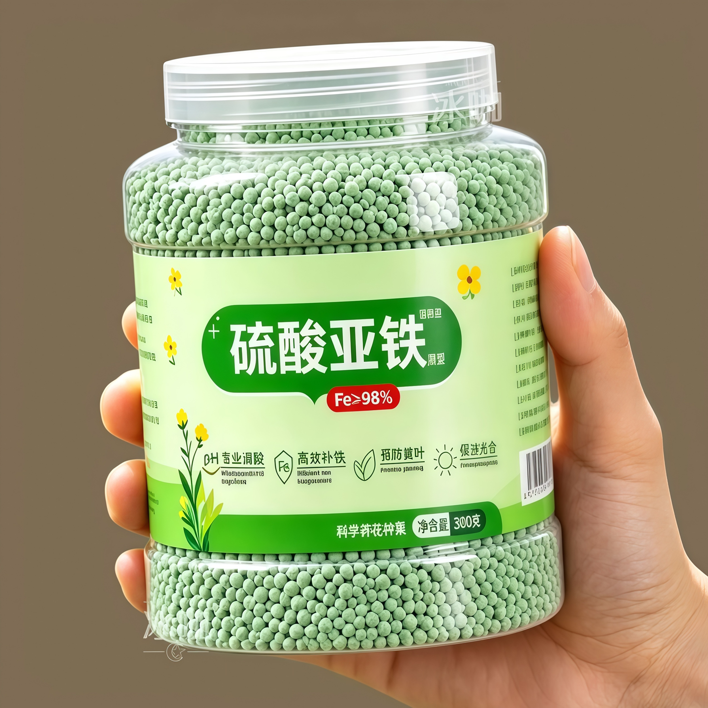 喜酸性植物【调节生长】硫酸亚铁