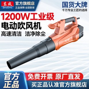 东成吹风机吹尘枪大功率吹雪机除尘小型鼓风机电脑吹灰工业吸尘器