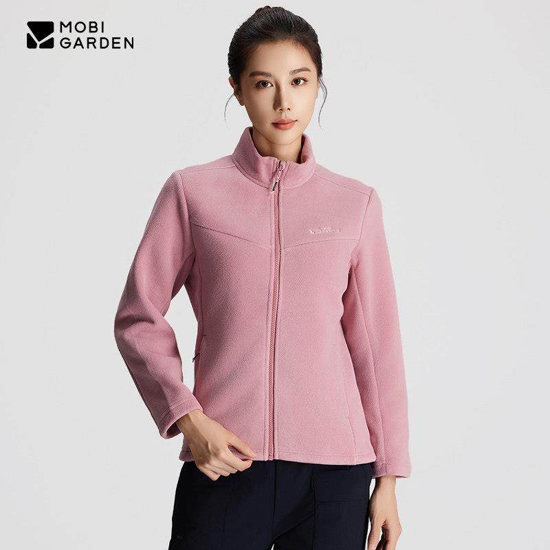 木高迪户外羊毛夹克保暖轻便弹力防风防静电休闲运动立领夹克女式,户外/登山/野营/旅行用品,抓绒衣,淘宝优惠券,粉丝福利购,淘宝优惠卷