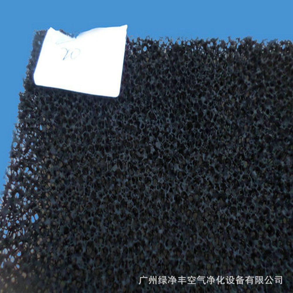 厂家供应空气过滤海绵鱼缸过滤海绵加厚高密度洗不烂聚氨酯网状棉