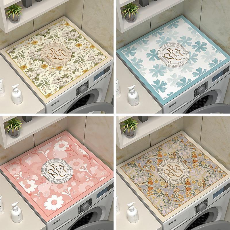 滚筒洗衣机垫防尘罩家用床头柜防尘垫防水垫冰箱微波炉橡胶