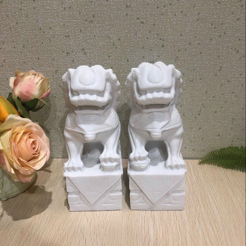新工艺品家居摆饰办公室书靠书房狮子树脂工艺品