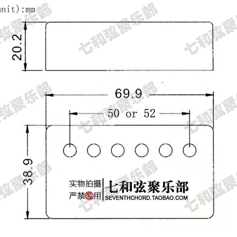 装L电吉他线圈拾音器制作拾音器盖底板线架铝镍钴磁钢