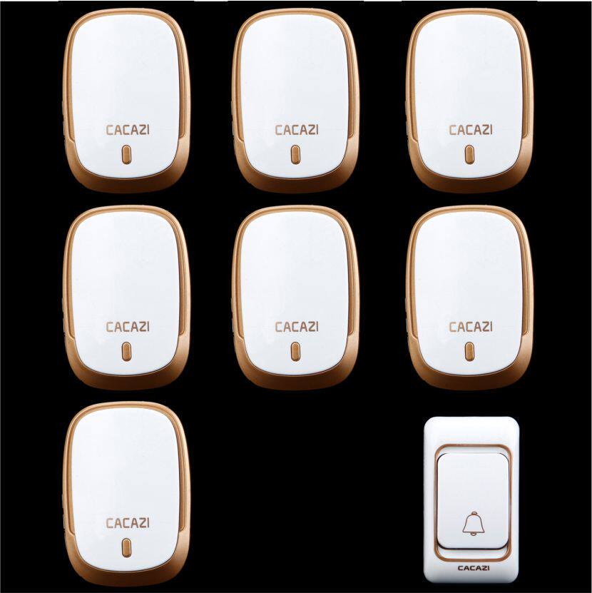 门铃 一拖六 一拖七 一拖八 交流遥控电子门铃老呼叫器