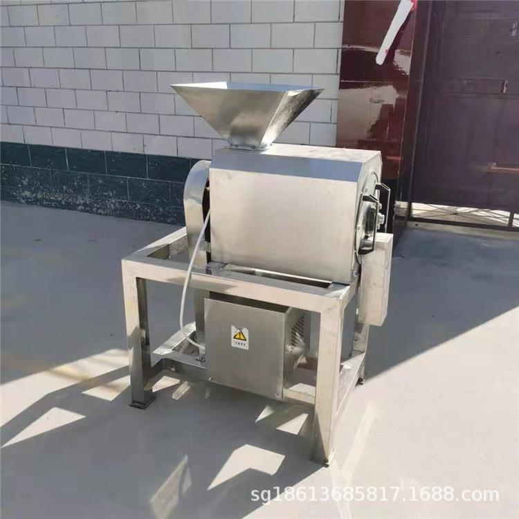 大型李子苹果去核打浆机大功率果蔬打浆设备双道番茄芒果打酱机