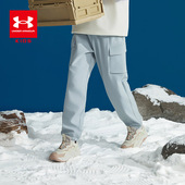 秋冬25新款 儿童运动休闲梭织加厚保暖长裤 大童工装 安德玛童装 裤 子