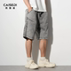 男款 男士 夏季 个性 凯施迪牛仔短裤 子宽松休闲直筒五分裤 时尚 百搭裤