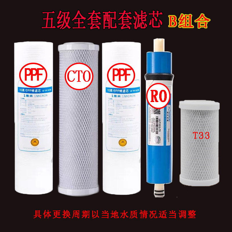 龙巍净水器芯家用直饮RO反渗透加热一体机R1-F