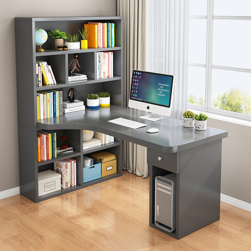 电脑桌台式转角L型拐角书桌家用学生写字桌客厅靠墙办公桌子