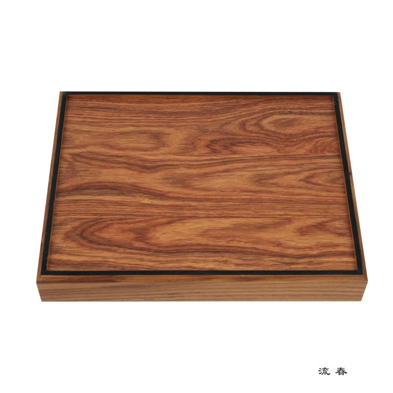 荣麟流春果盘中式木质托盘CY111-2