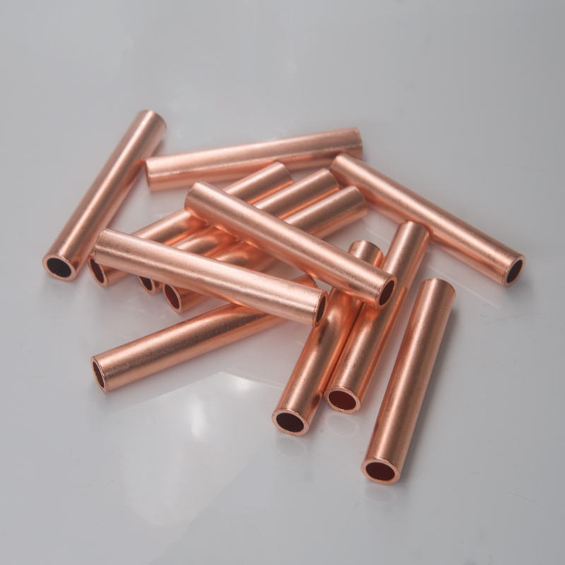 GT-2平方国标铜连接管通孔管直通接线管接线端子电缆中间接头