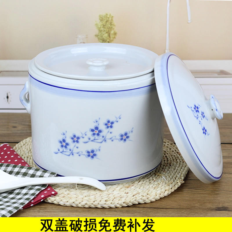 隔水炖盅大容量陶瓷内胆蒸汤家用蒸蛋羹碗带盖燕窝炖罐小汤盅,厨房/烹饪用具,炖锅/炖煲/汤煲,淘宝优惠券,粉丝福利购,淘宝优惠卷