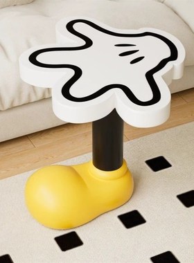 卡通茶几米奇落地客厅沙发旁边几创意家居饰品茶几桌子