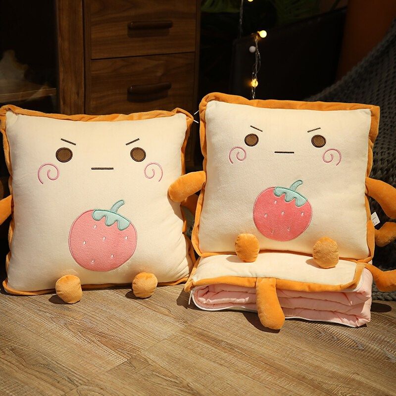 懒人抱枕被冬天加厚靠枕毯子二合一车载靠垫办公室午睡毯,居家布艺,抱枕被,淘宝优惠券,粉丝福利购,淘宝优惠卷